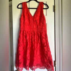 Soieblu crochet lace dress